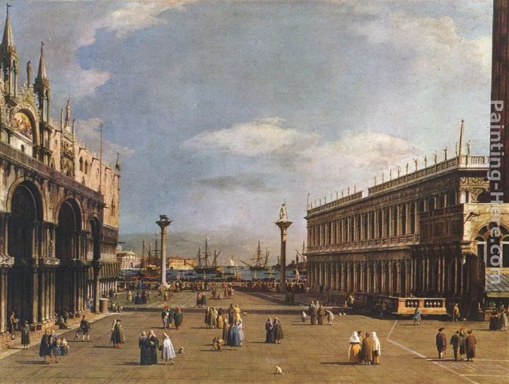 Canaletto The Piazzetta